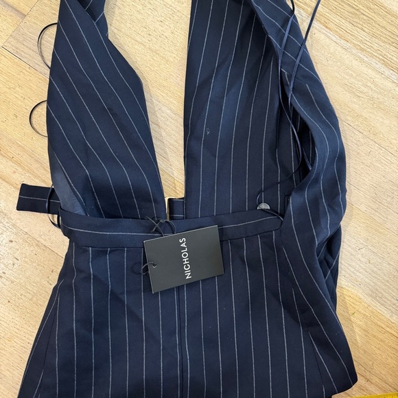 Nicholas Dakotah Wool-Blend Vest NEW - Picture 5 of 5